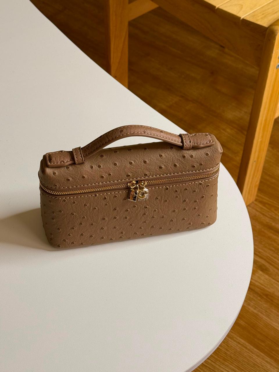 Loro piana bag ostrich leather