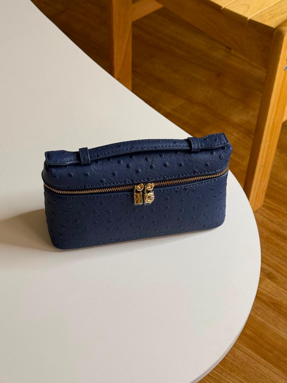 Loro piana bag ostrich leather