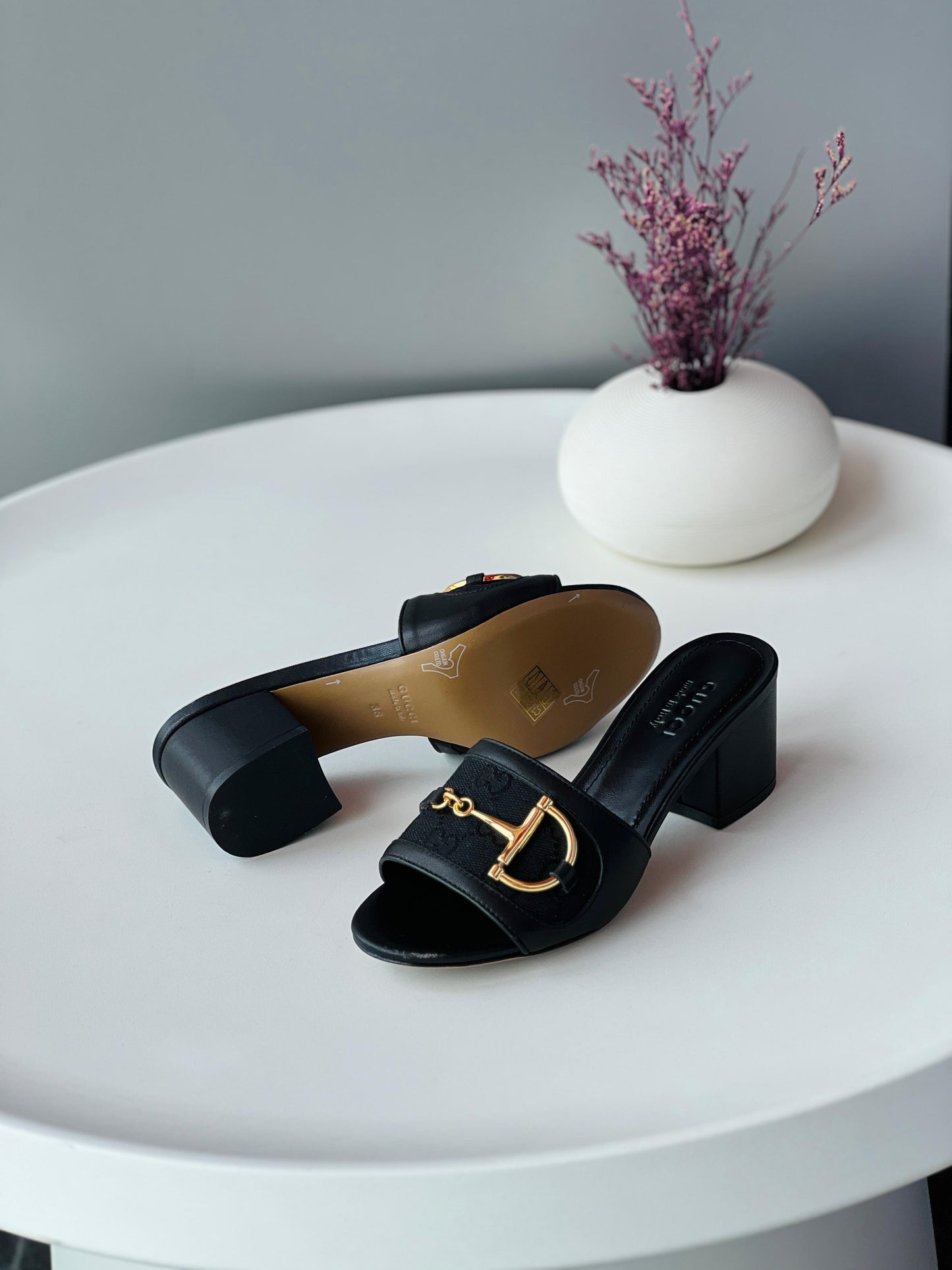 Gucci sandals heels
