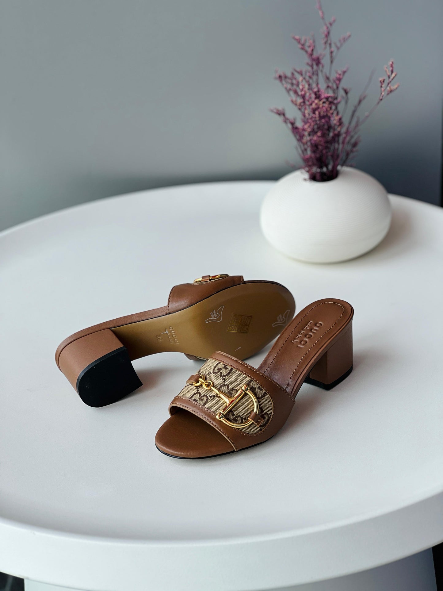 Gucci sandals heels