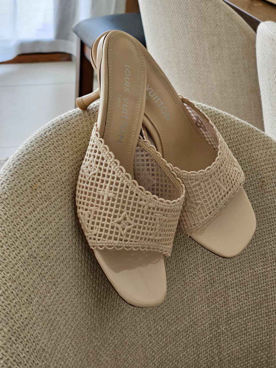 Lv sandals heels