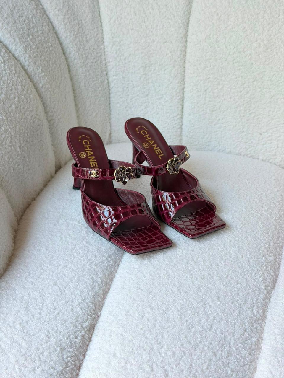 Chanel sandals heels