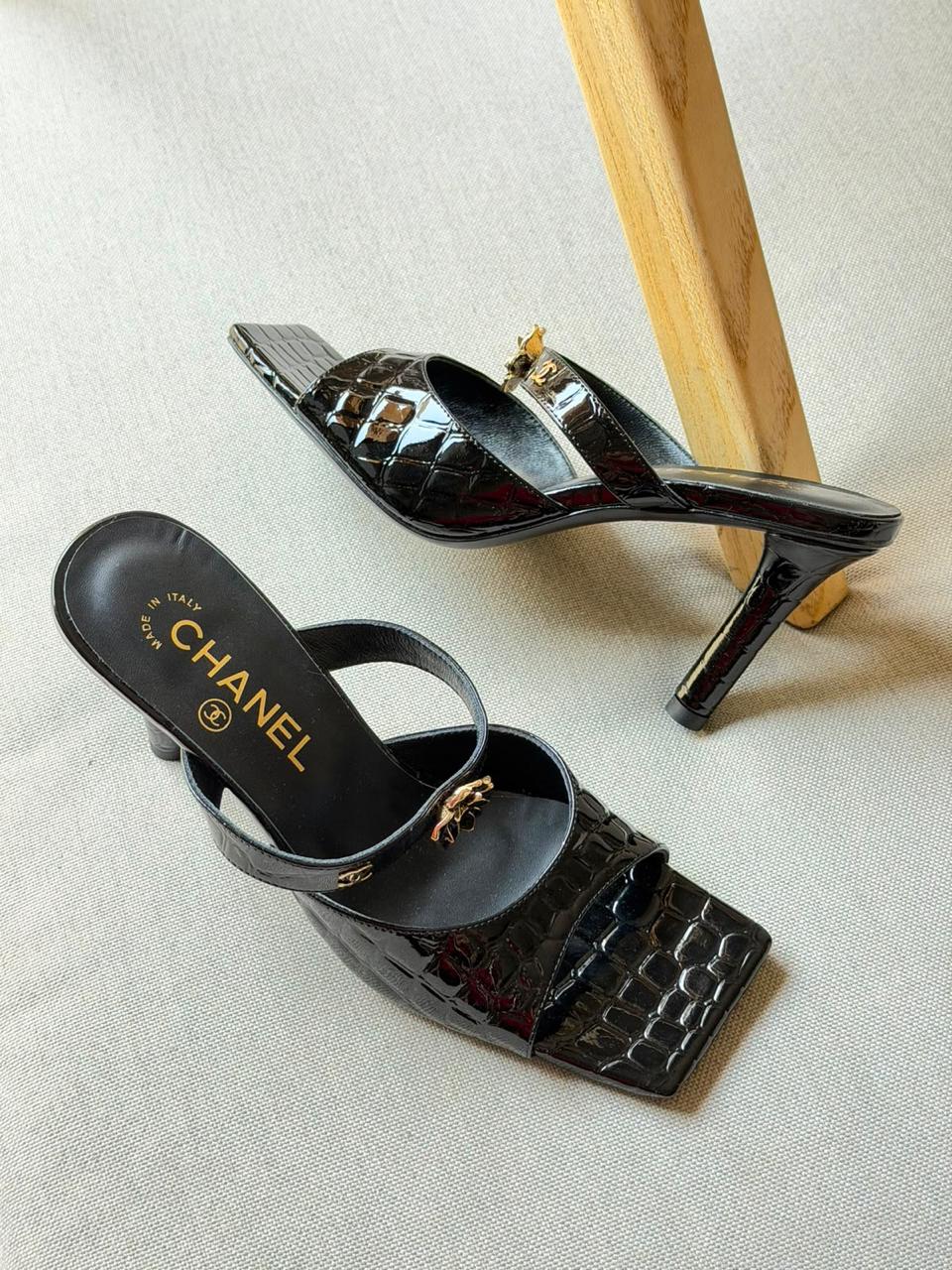 Chanel sandals heels