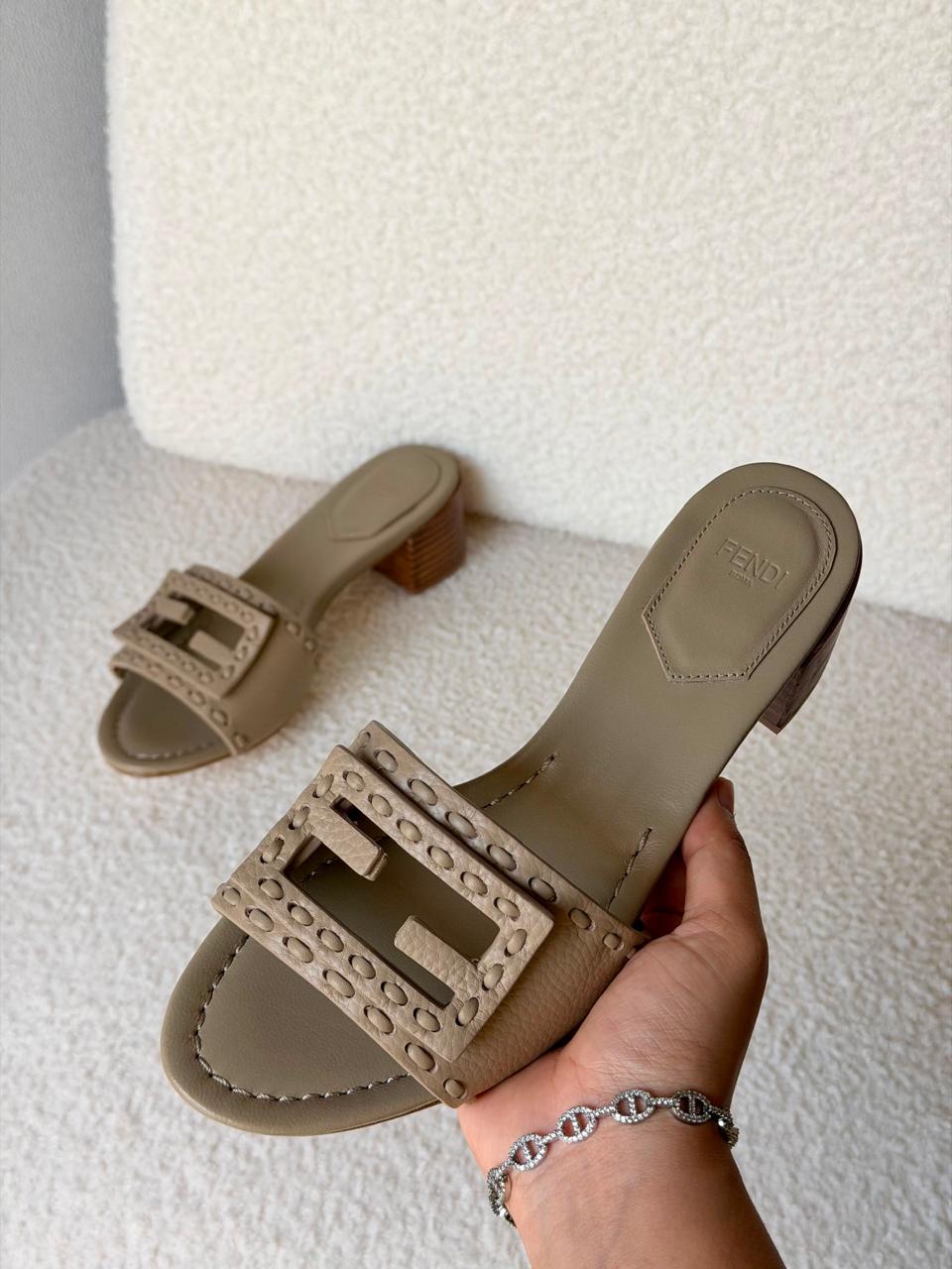 Fendi sandals heels