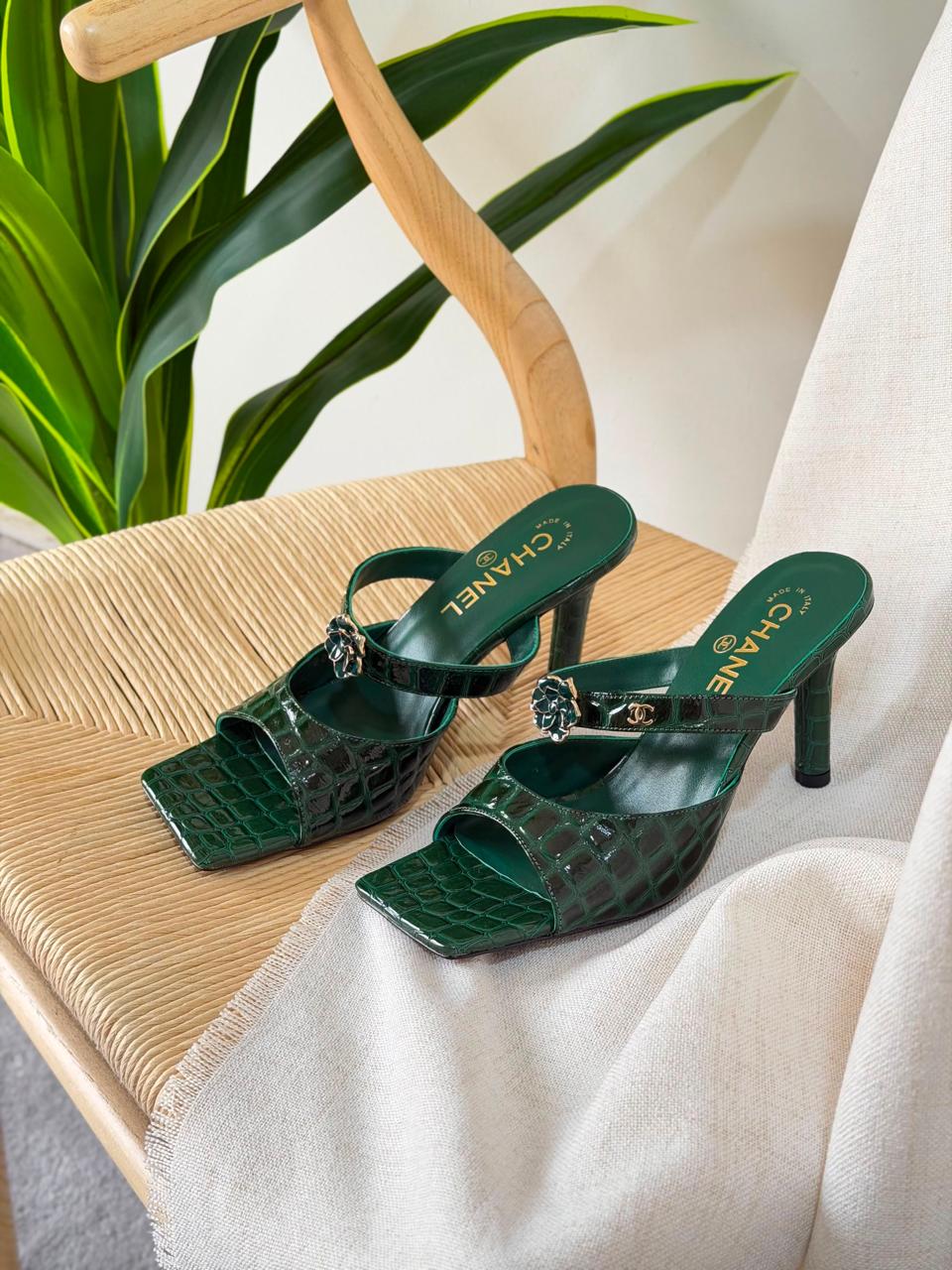 Chanel sandals heels