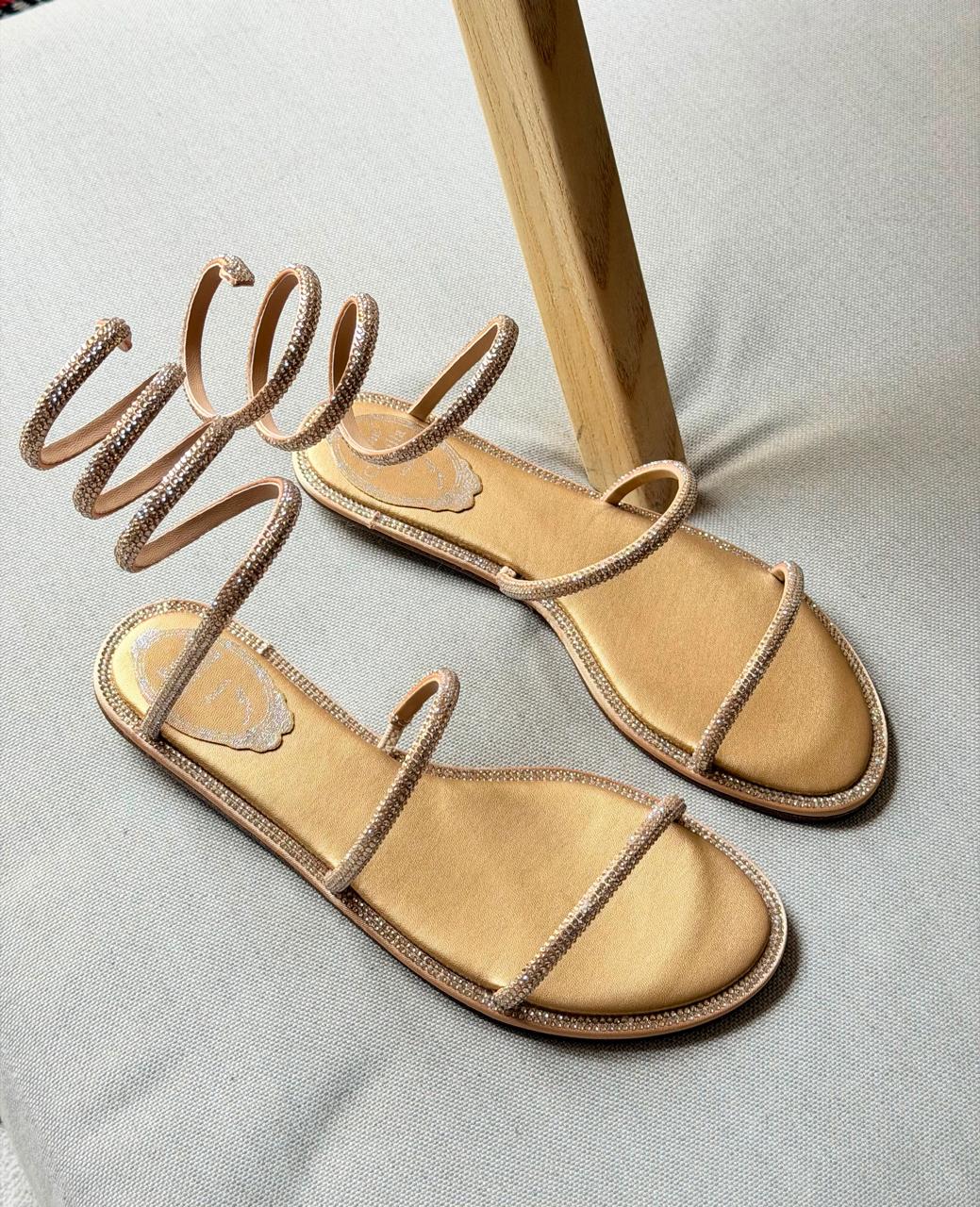 Rene caovilla slippers