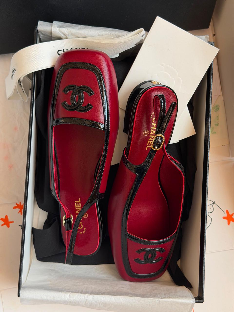 Chanel heels - low heels