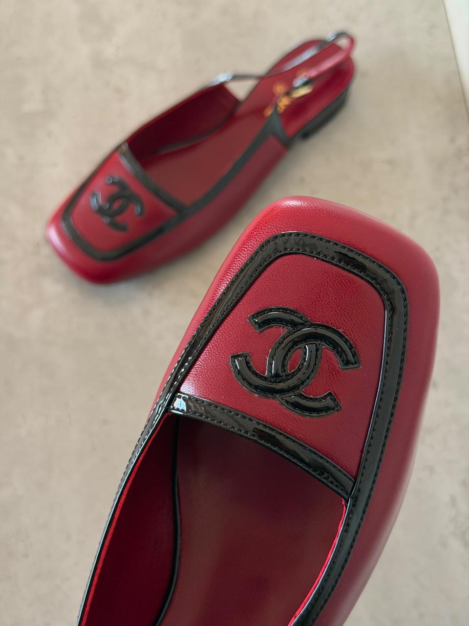Chanel heels - low heels