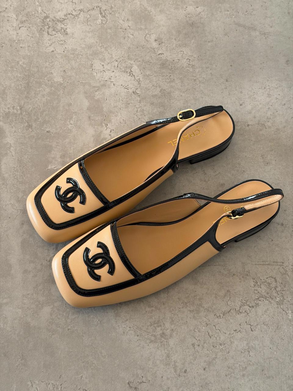 Chanel heels - low heels