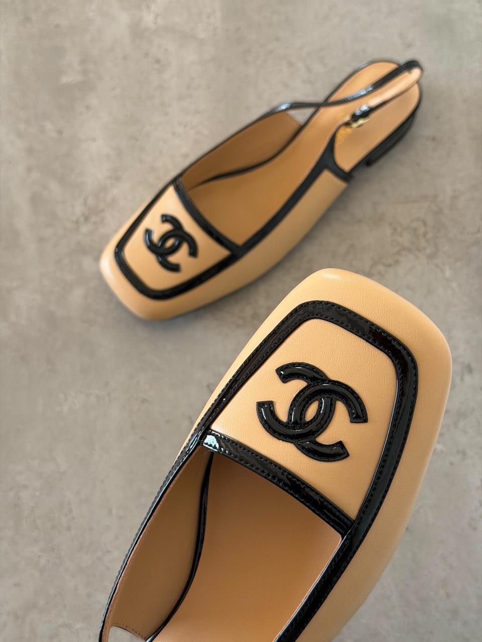 Chanel heels - low heels