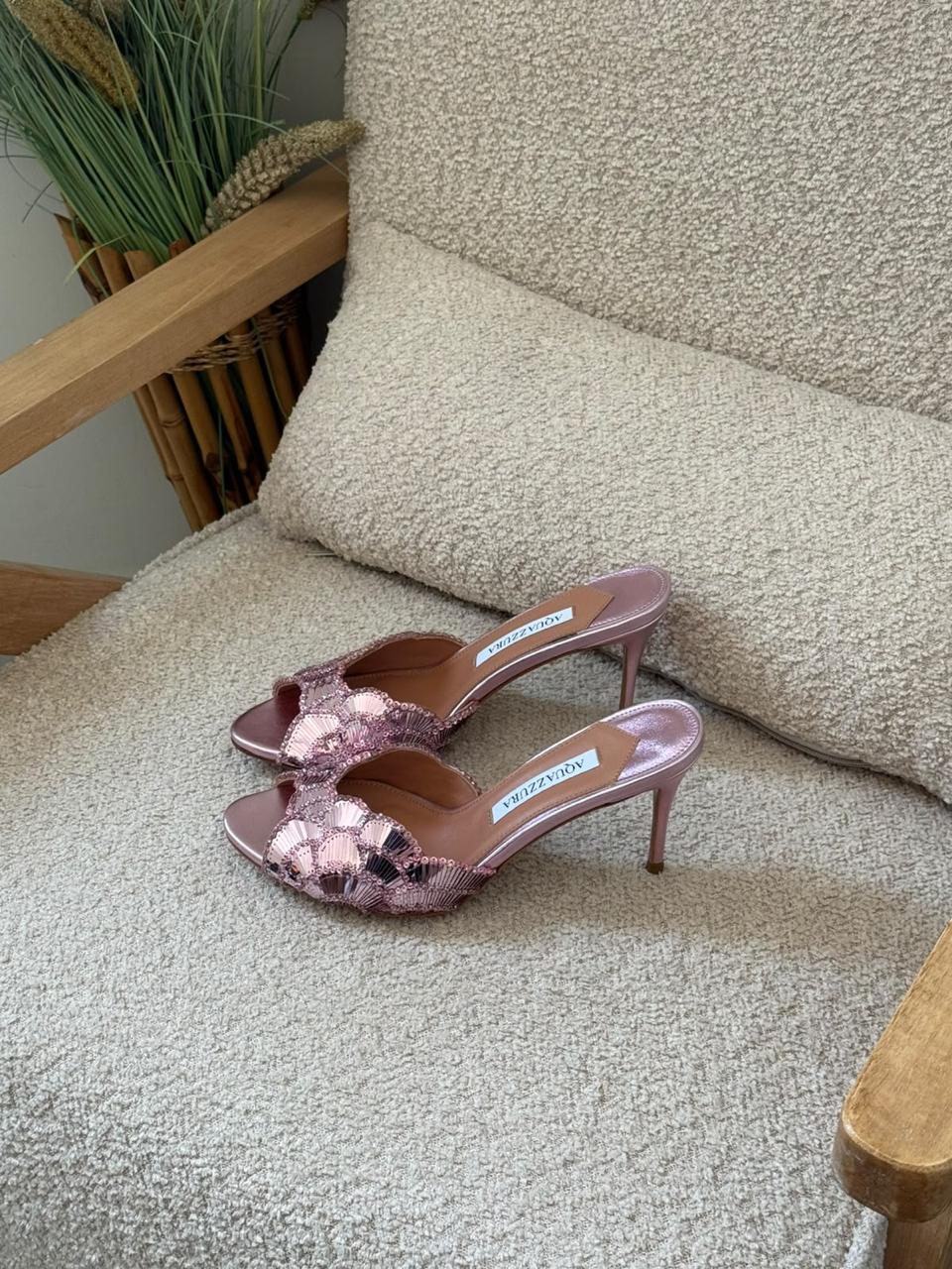Aquazurra sandals heels