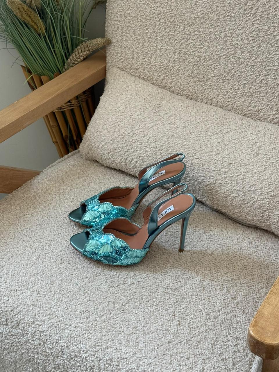 Aquazurra sandals heels