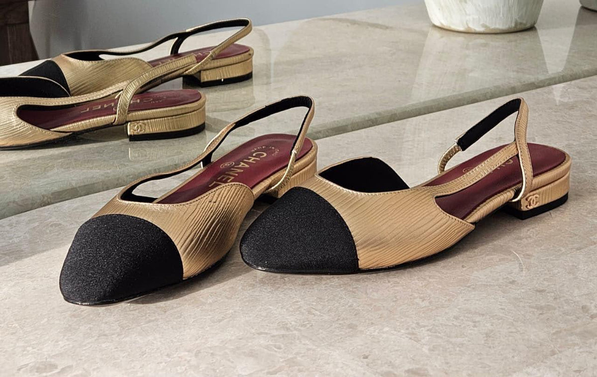 Chanel heels & chanel ballerina
