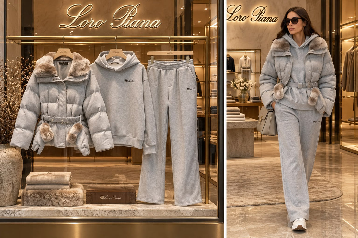 Loro piana tracksuit with jacket