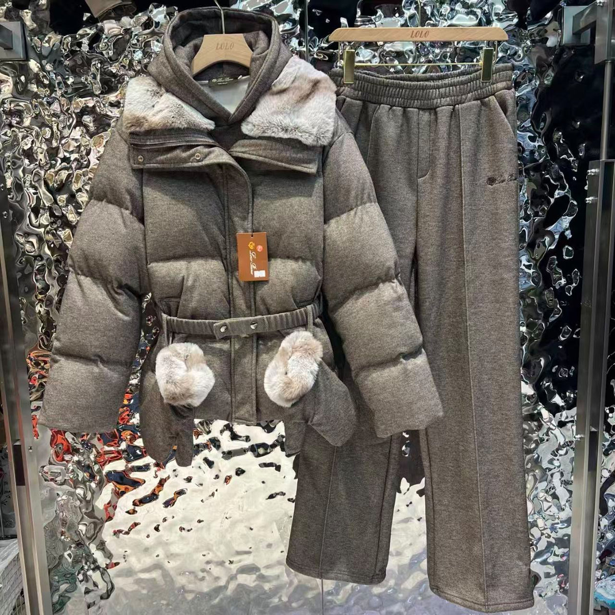 Loro piana tracksuit with jacket