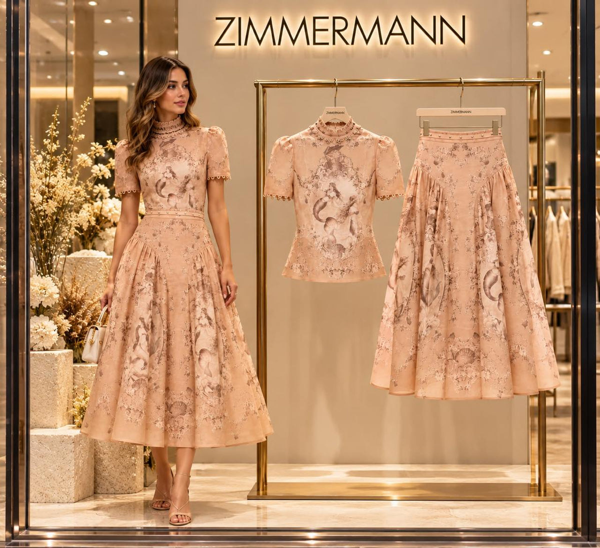 Zimmermann dress - clothes set