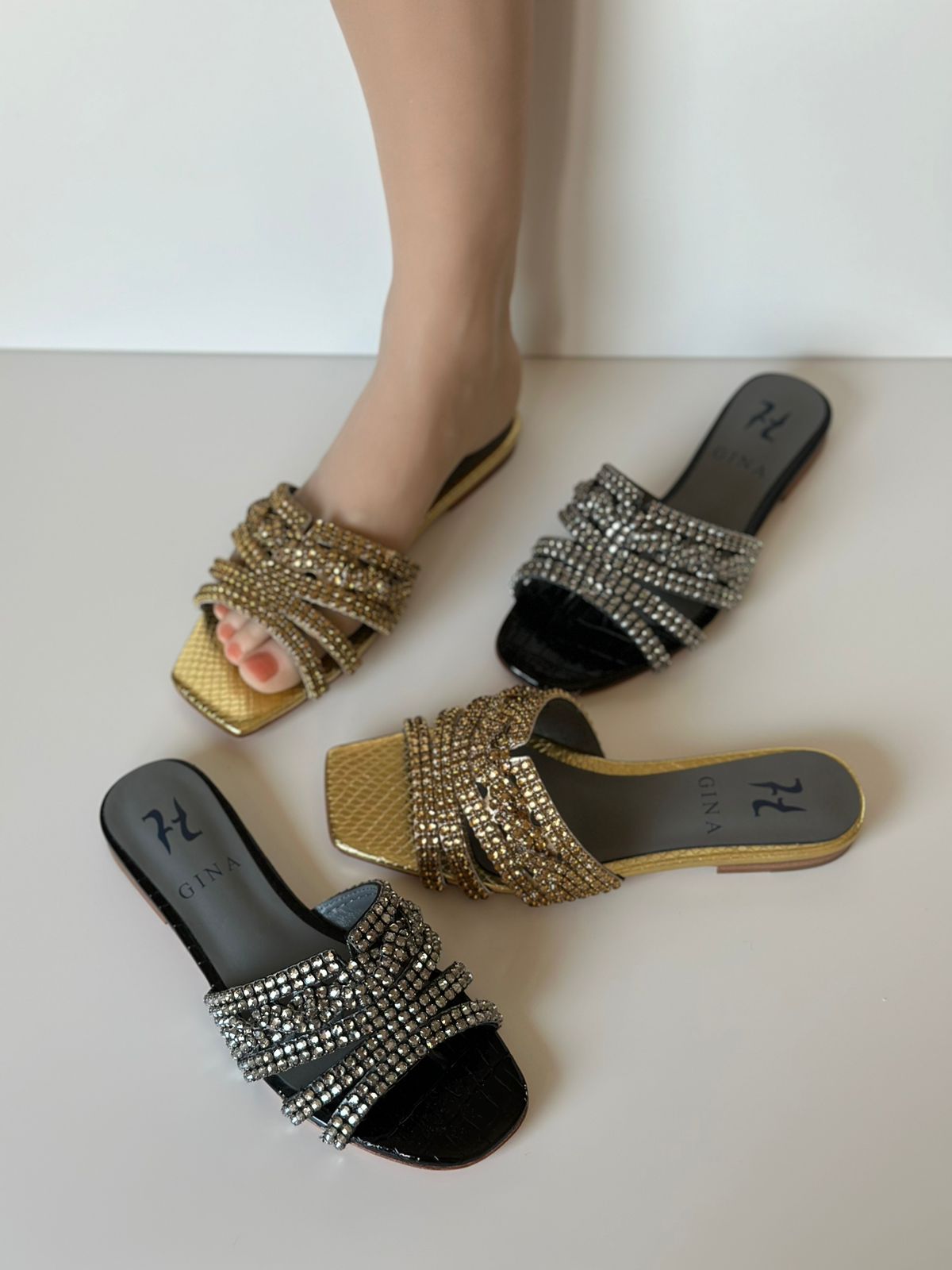 Gina sandals heels & slippers