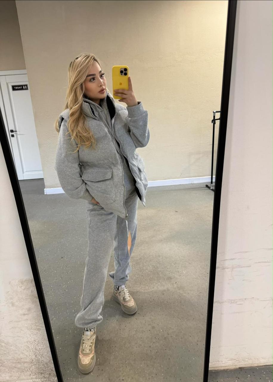 Miu Miu tracksuit with vest 3 pcs